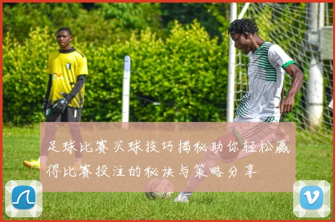 足球比赛买球技巧揭秘助你轻松赢得比赛投注的秘诀与策略分享